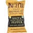 KETTLE BRAND: Krinkle Cut Potato Chips Salt and Fresh Ground Pepper, 5 oz