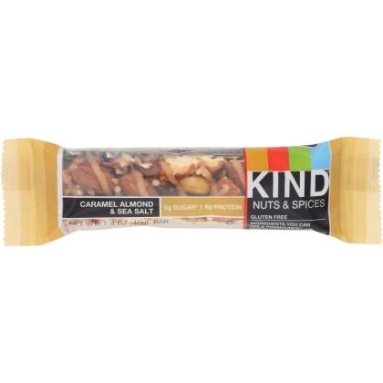 KIND: Nuts and Spices Caramel Almond and Sea Salt Bar, 1.4 oz