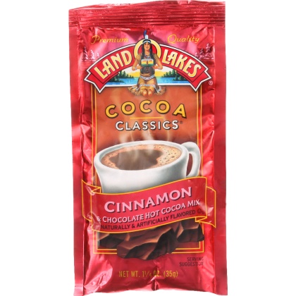 LAND O LAKES: Cinnamon and Chocolate Cocoa Mix, 1.25 oz