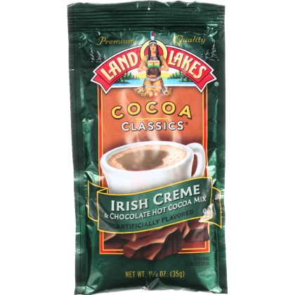 LAND O LAKES: Irish Creme and Chocolate Cocoa Mix, 1.25 oz