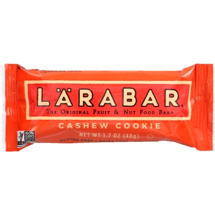 LARABAR: The Original Fruit & Nut Bar Cashew Cookie, 1.7 oz