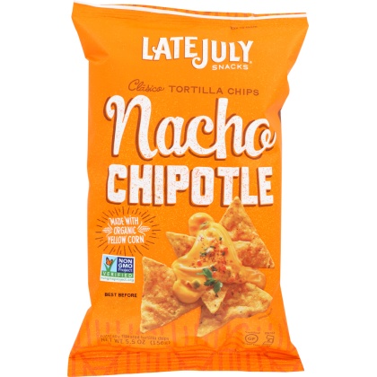 LATE JULY SNACKS: Clasico Tortilla Chips Nacho Chipotle, 5.5 oz
