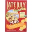 LATE JULY: Organic Bite Size Sandwich Crackers Cheddar Cheese, 5 oz